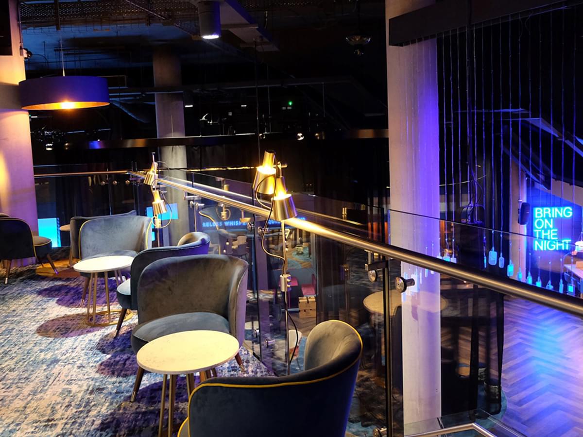 The Blueroom, O2 Priority Lounge | Inside Out Contracts