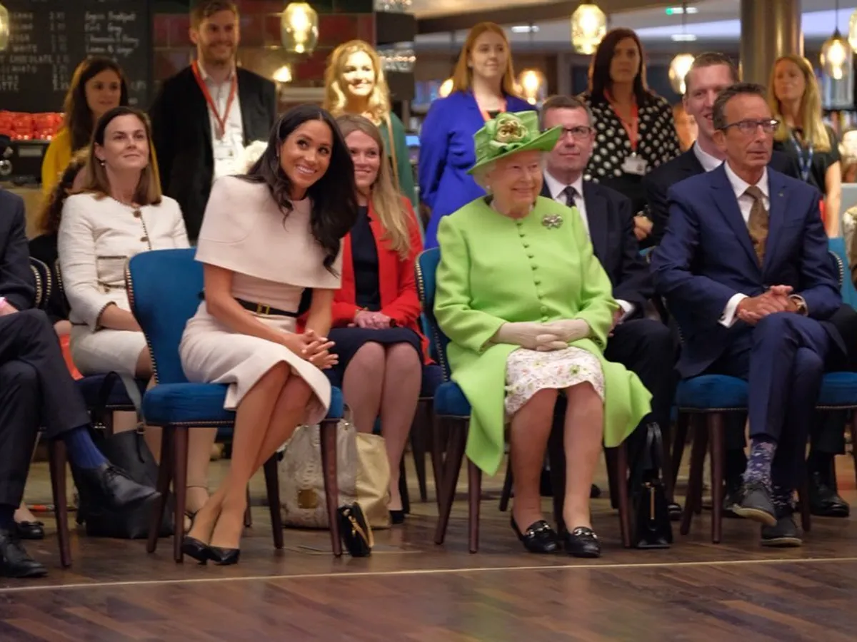 The Queen And Duchess Of Sussex At Storyhouse Chester 2