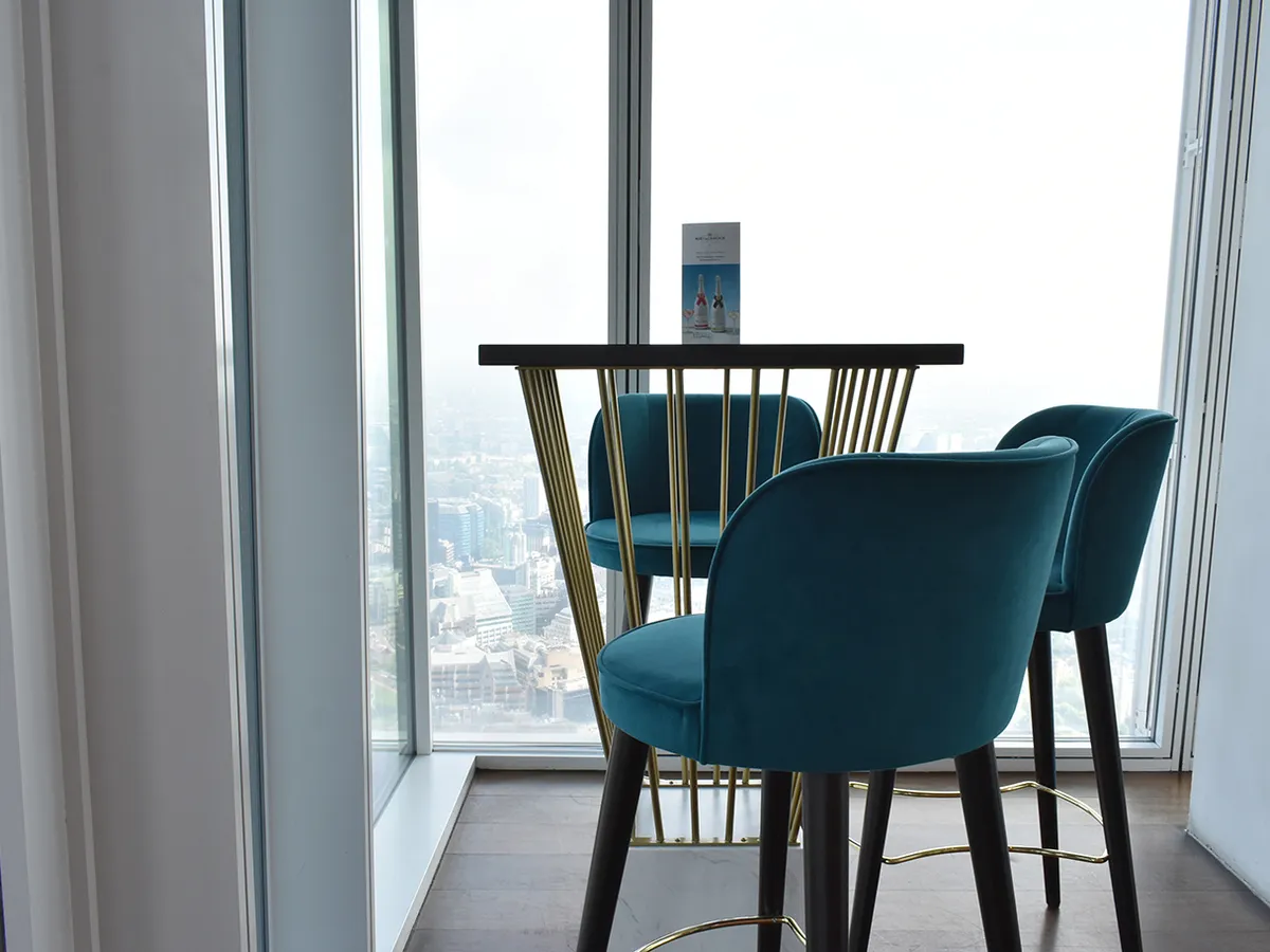The View From The Shard With Bespoke Furniture By Inside Out Contracts 010