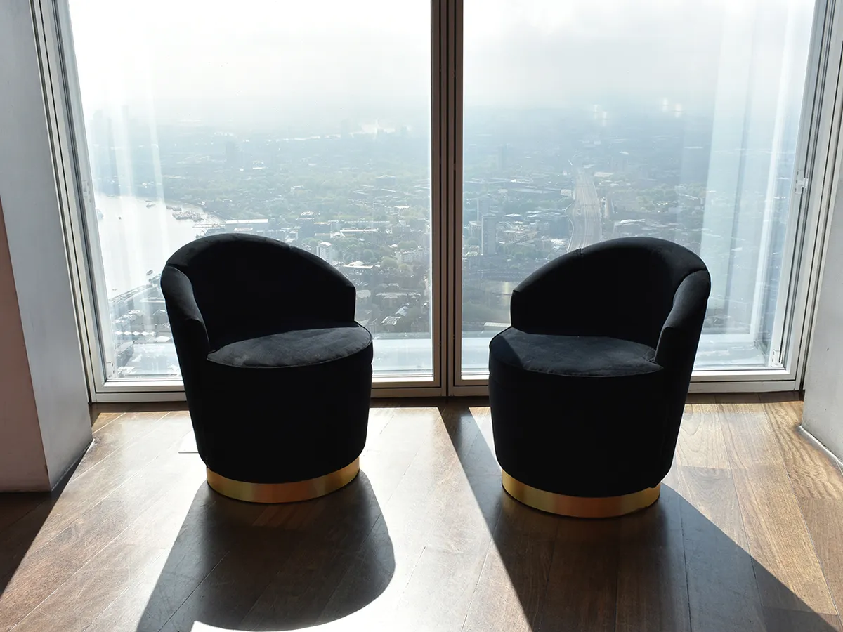 The View From The Shard With Bespoke Furniture By Inside Out Contracts 022