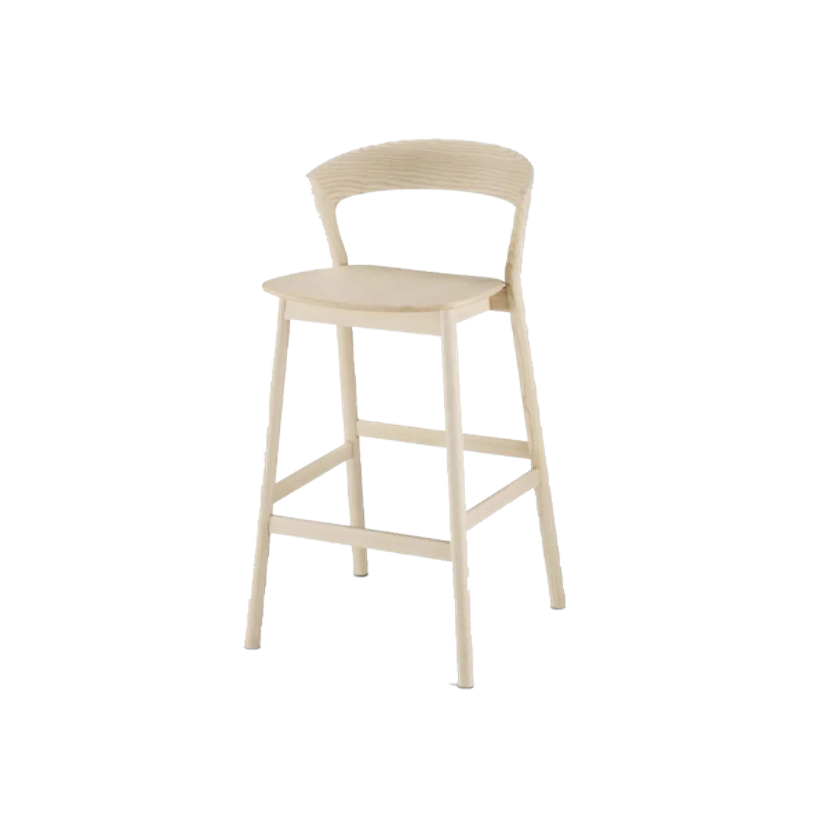 Thora wood bar stool Inside Out Contracts