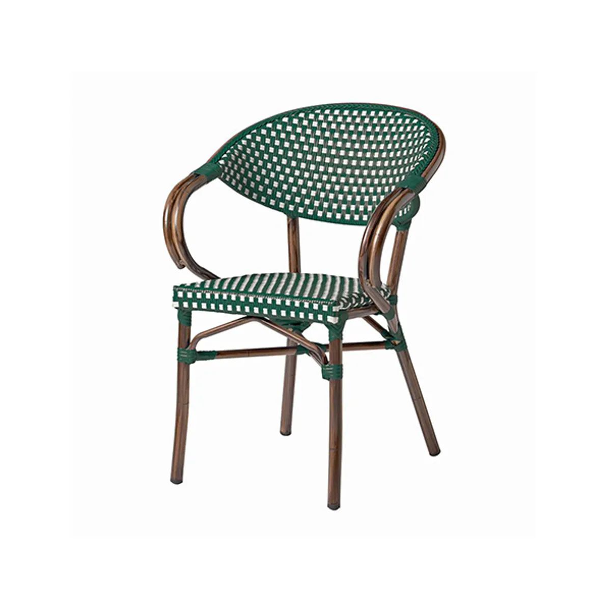 Toulouse Green Bistro Chair Inside Out Contracts