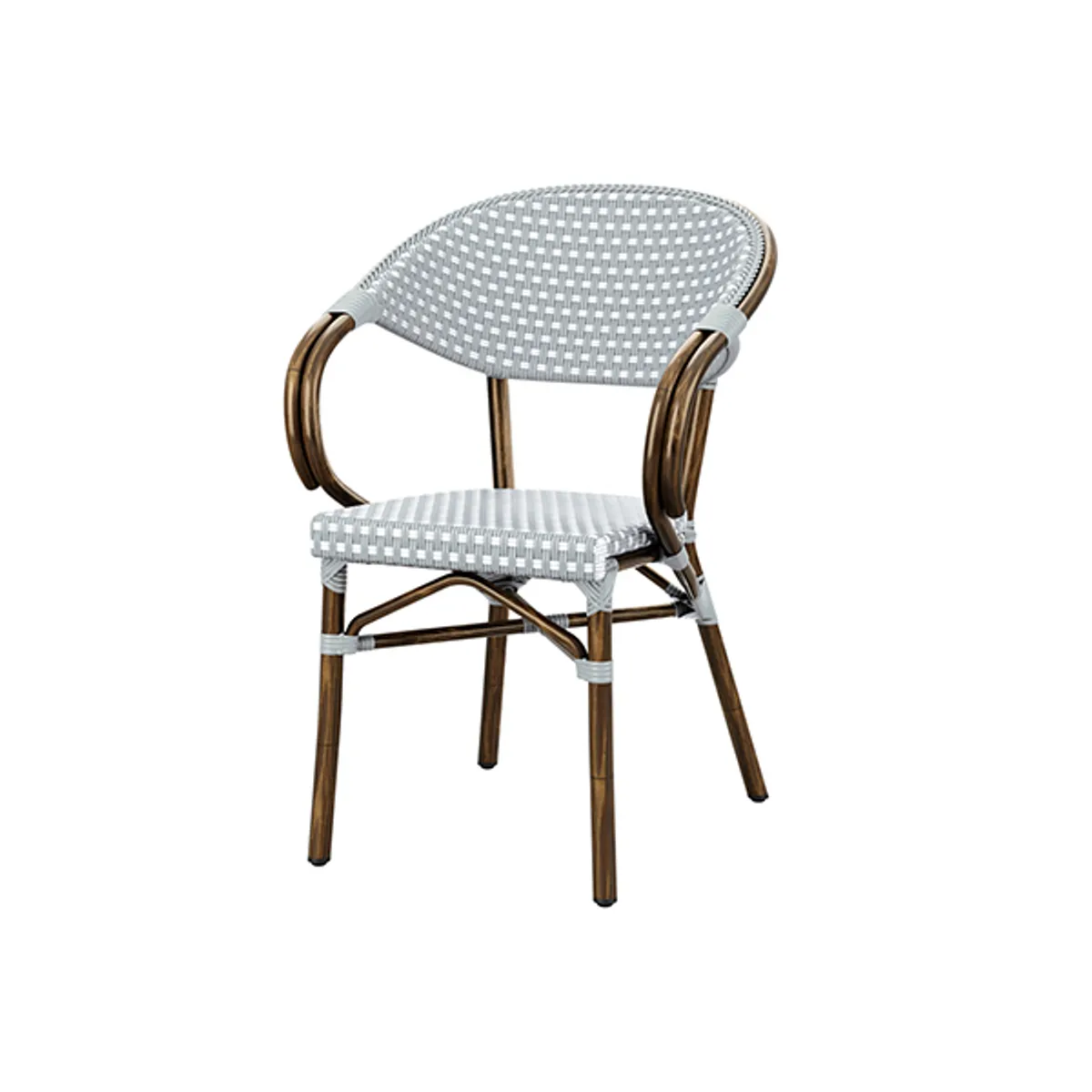 Toulouse Pacific Blue Bistro Chair Inside Out Contracts