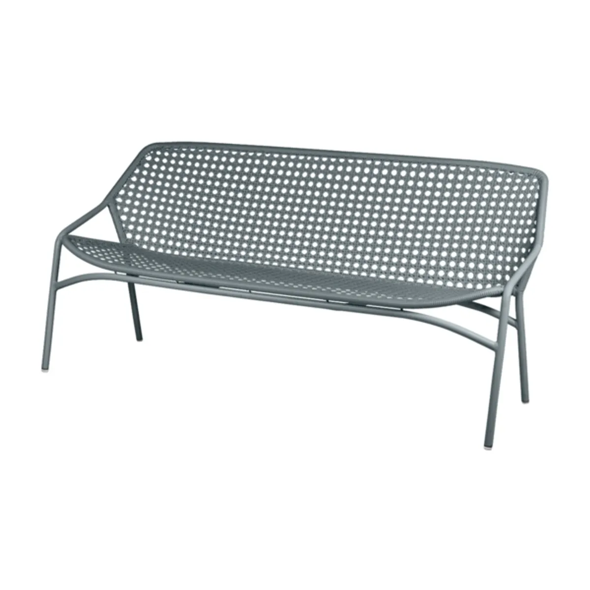 Web Croisette Bench 3Seater Stormgrey