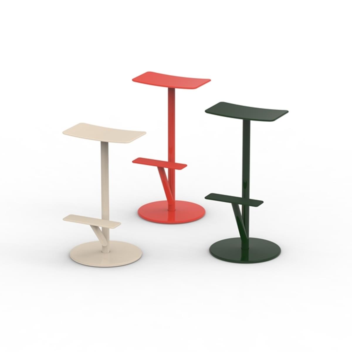 Sequoia stool | Coloured Metal Stool | Magis Contract Furniture ...