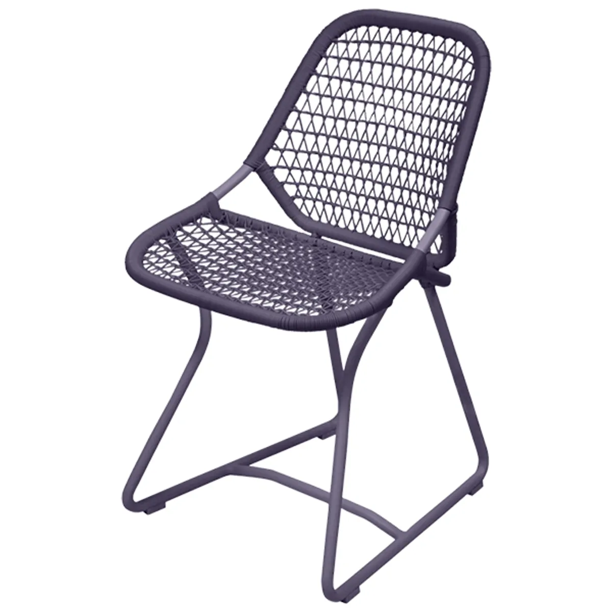 Web Sixties Chair Plum