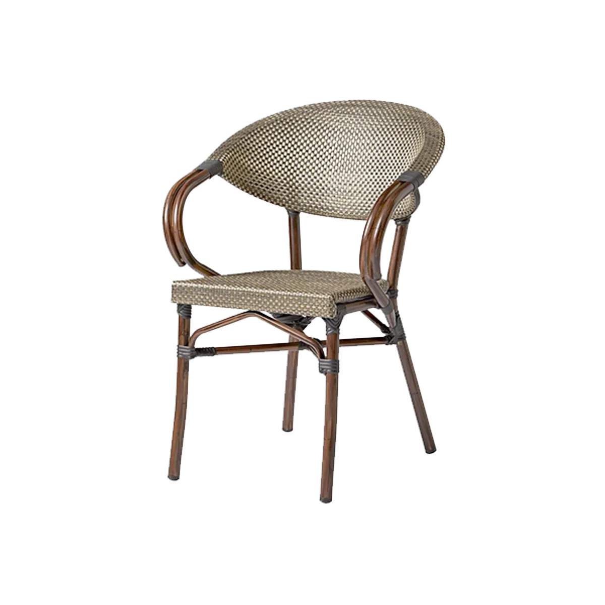 Web Toulouse Gold Bistro Chair Inside Out Contracts