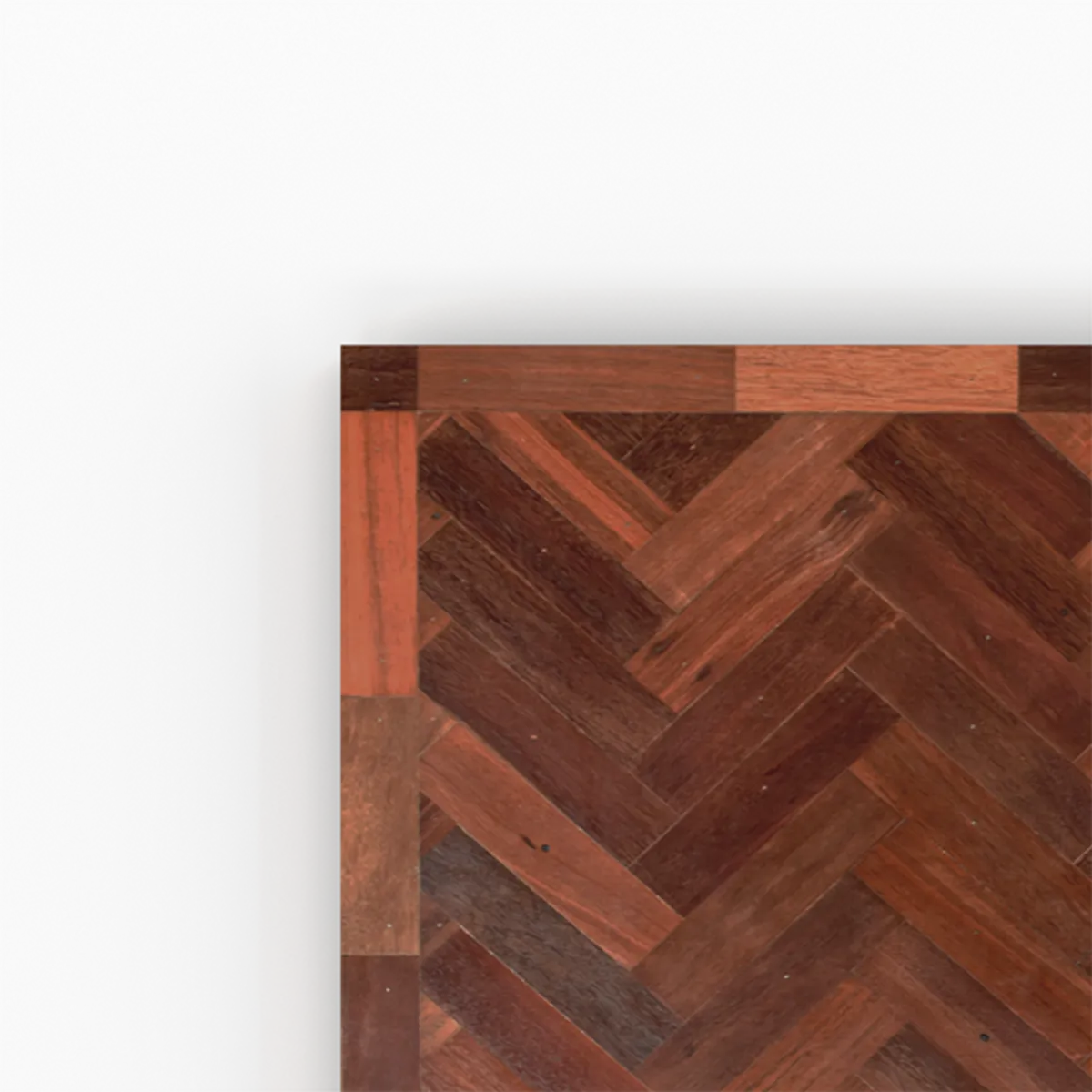 Web Recycled Wood Table Top Parquet