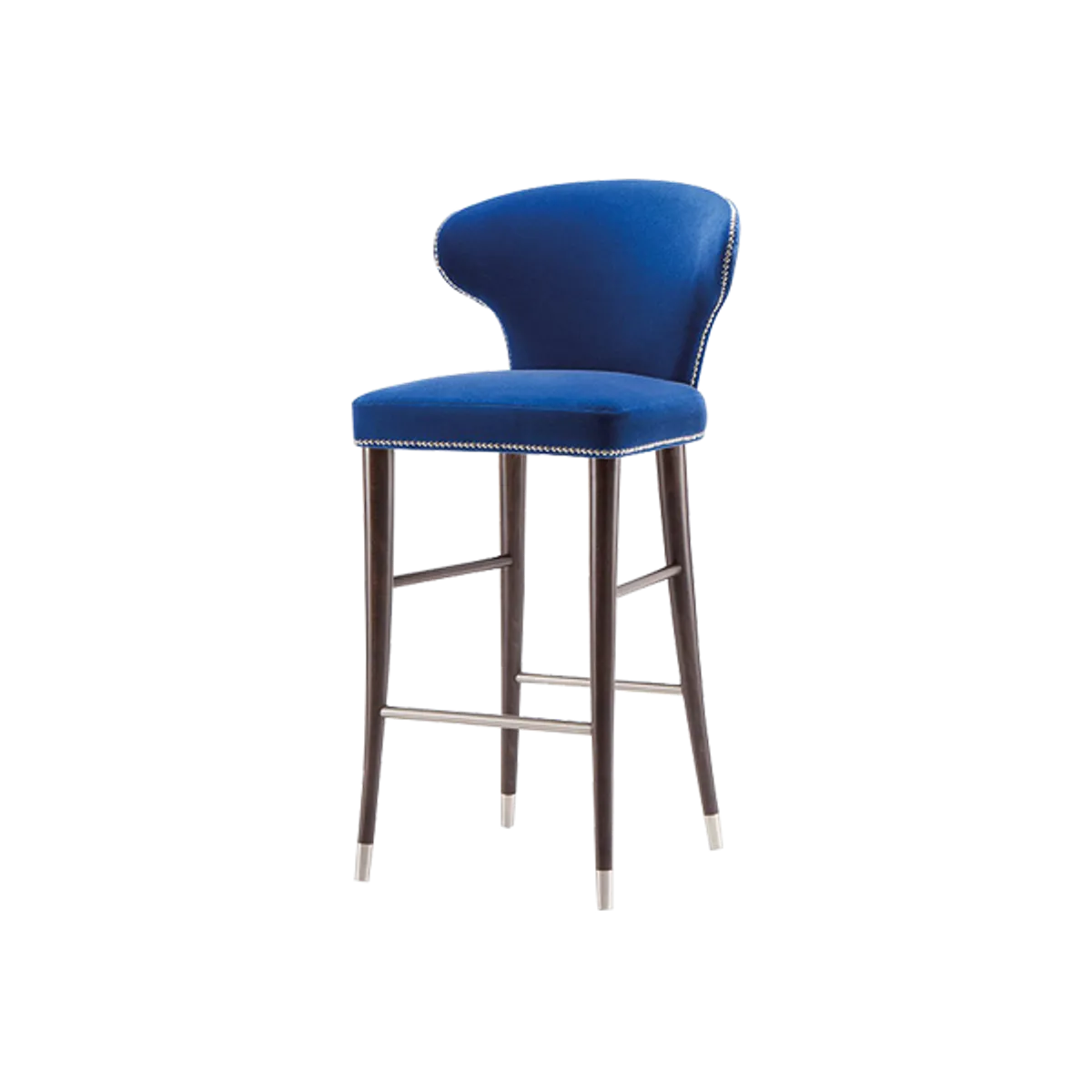 Web Constantine Bar Stool Luxury Upholstered Furniture Insideoutcontracts