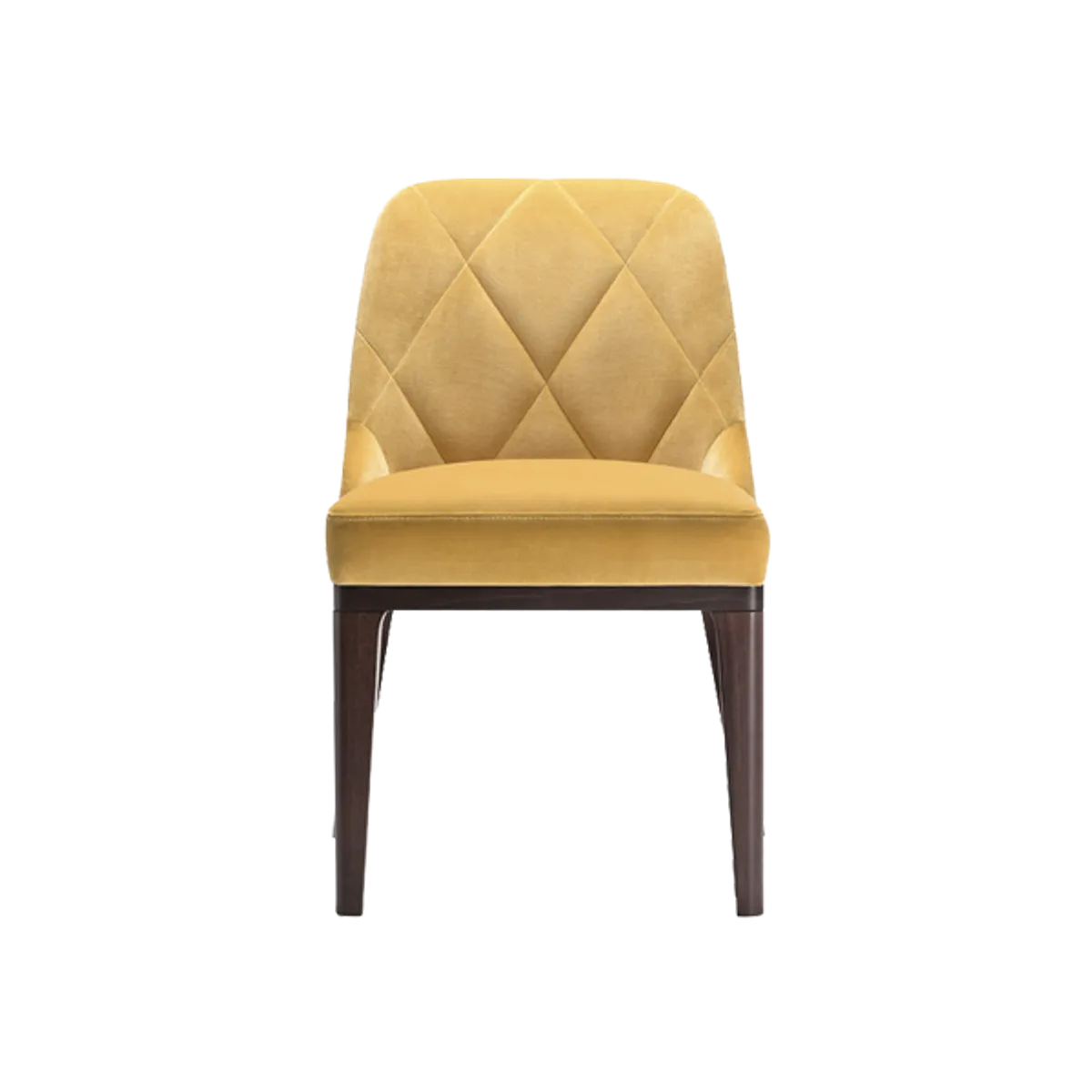 Web Dodie Side Chair Yellow Quilted Upholstery Insideoutcontracts