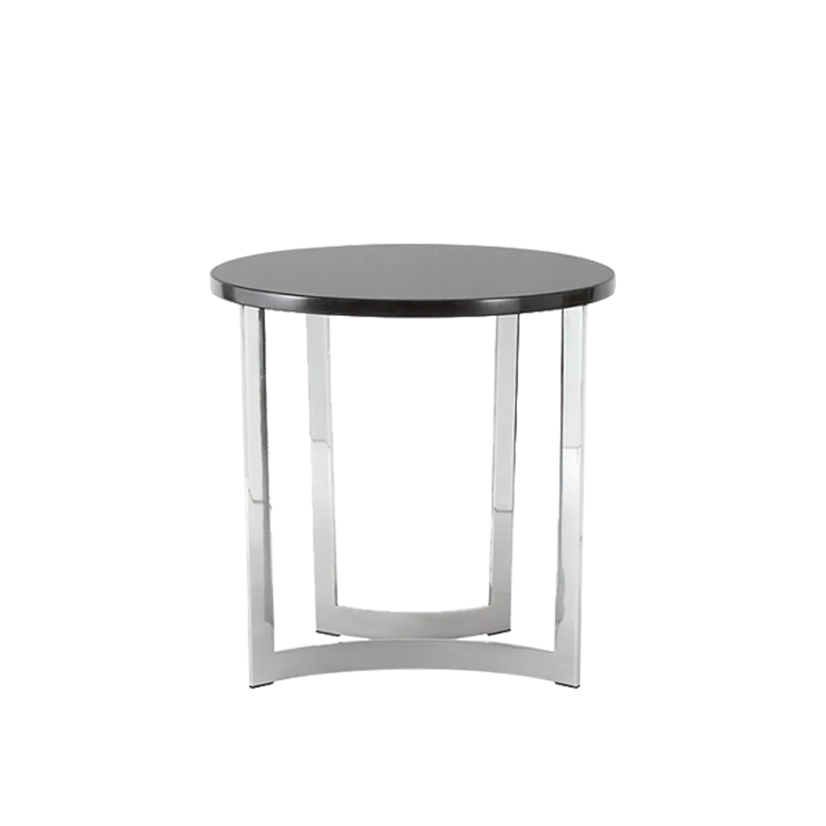 Web Hyde Black Side Table With Metal Base Insideoutcontracts