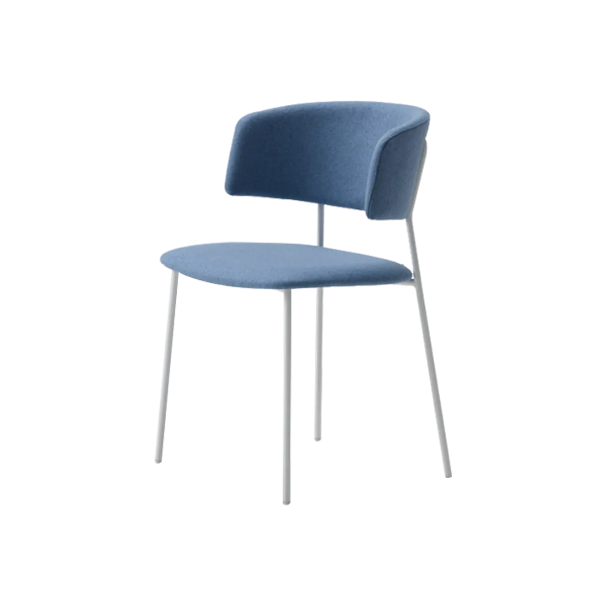 Web Macaron Metal Arm Chair Steel Frame Furniture