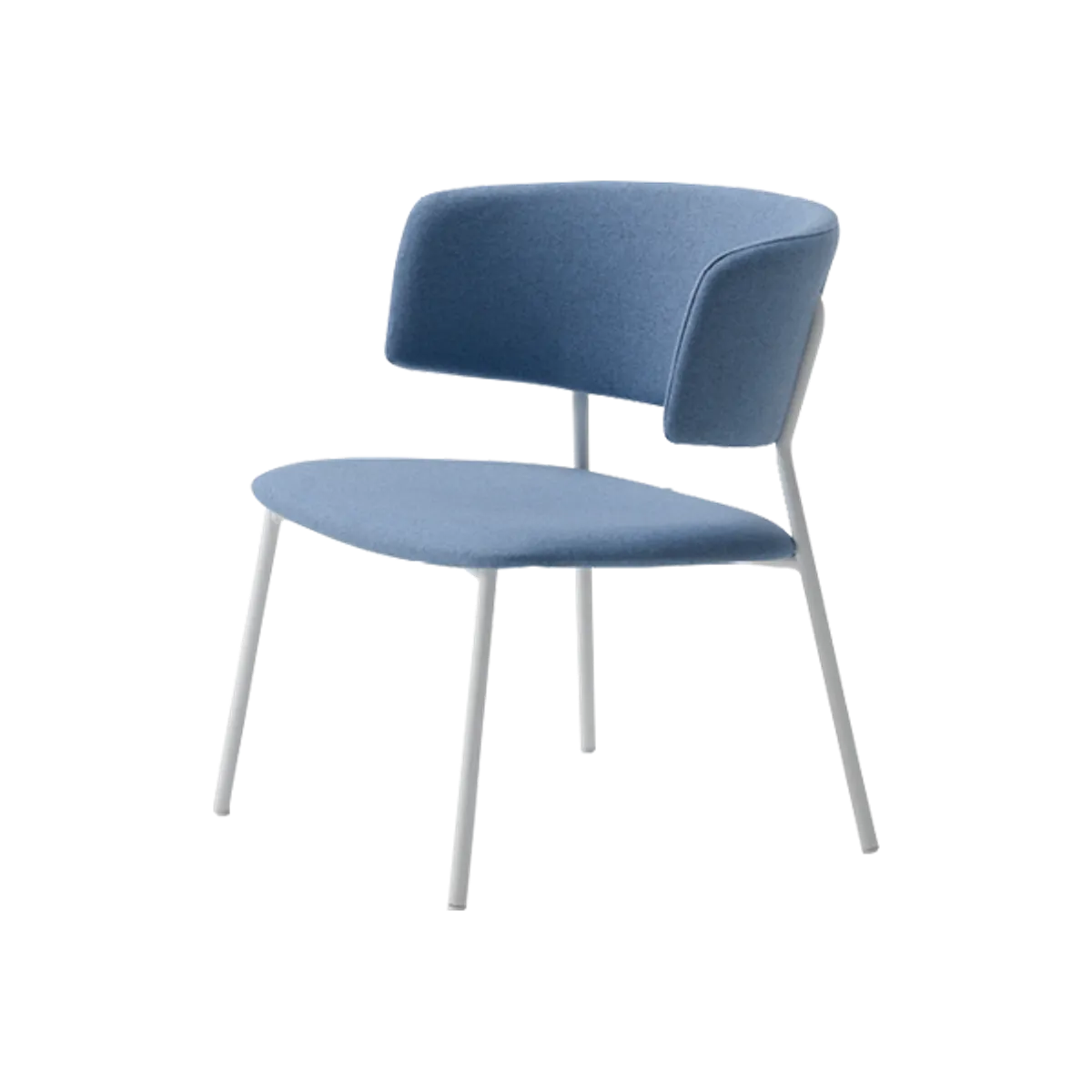 Web Macaron Metal Lounge Chair Steel Frame Furniture