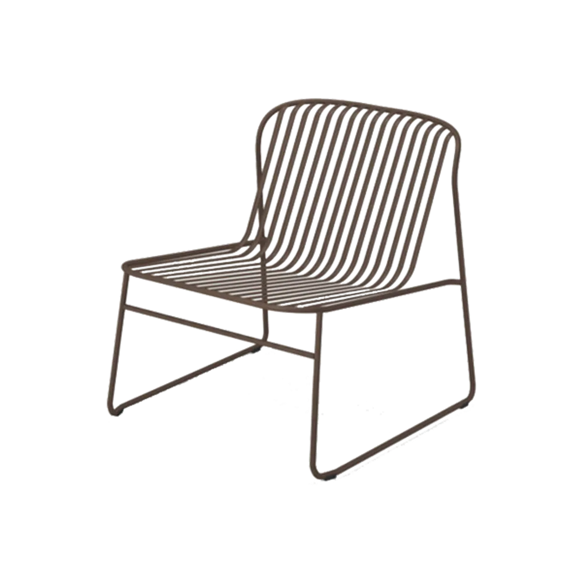 Web Riviera Lounge Chair For Outdoor Hospitality