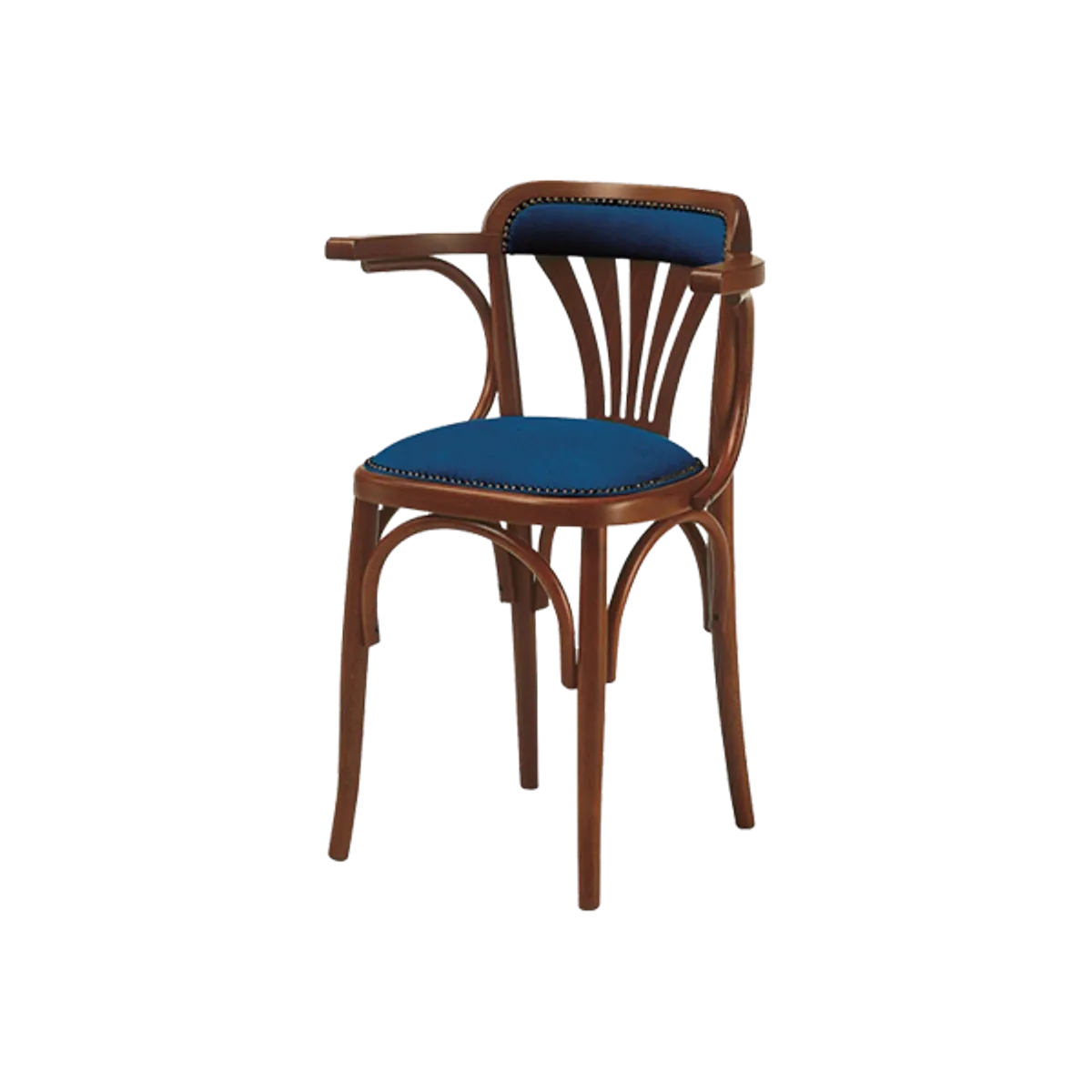 Web Sunrise Armchair Wooden Chair For Cafes And Restaurants