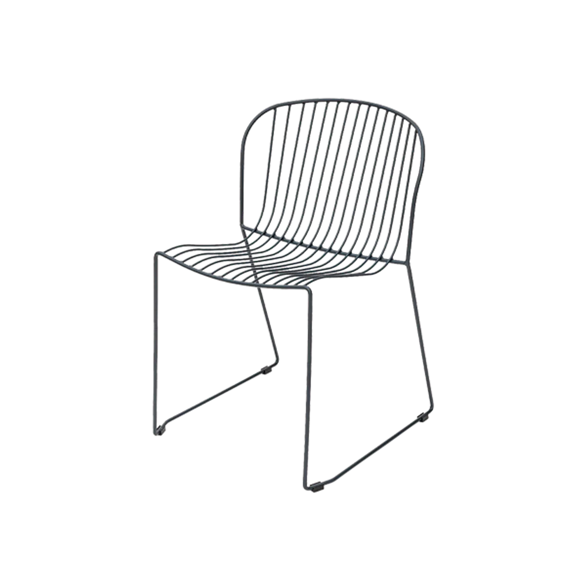 Web Bali Chair In Black Metal Outdoor Contract Suitable Furniture For Cafes And Bars Insideoutcontracts