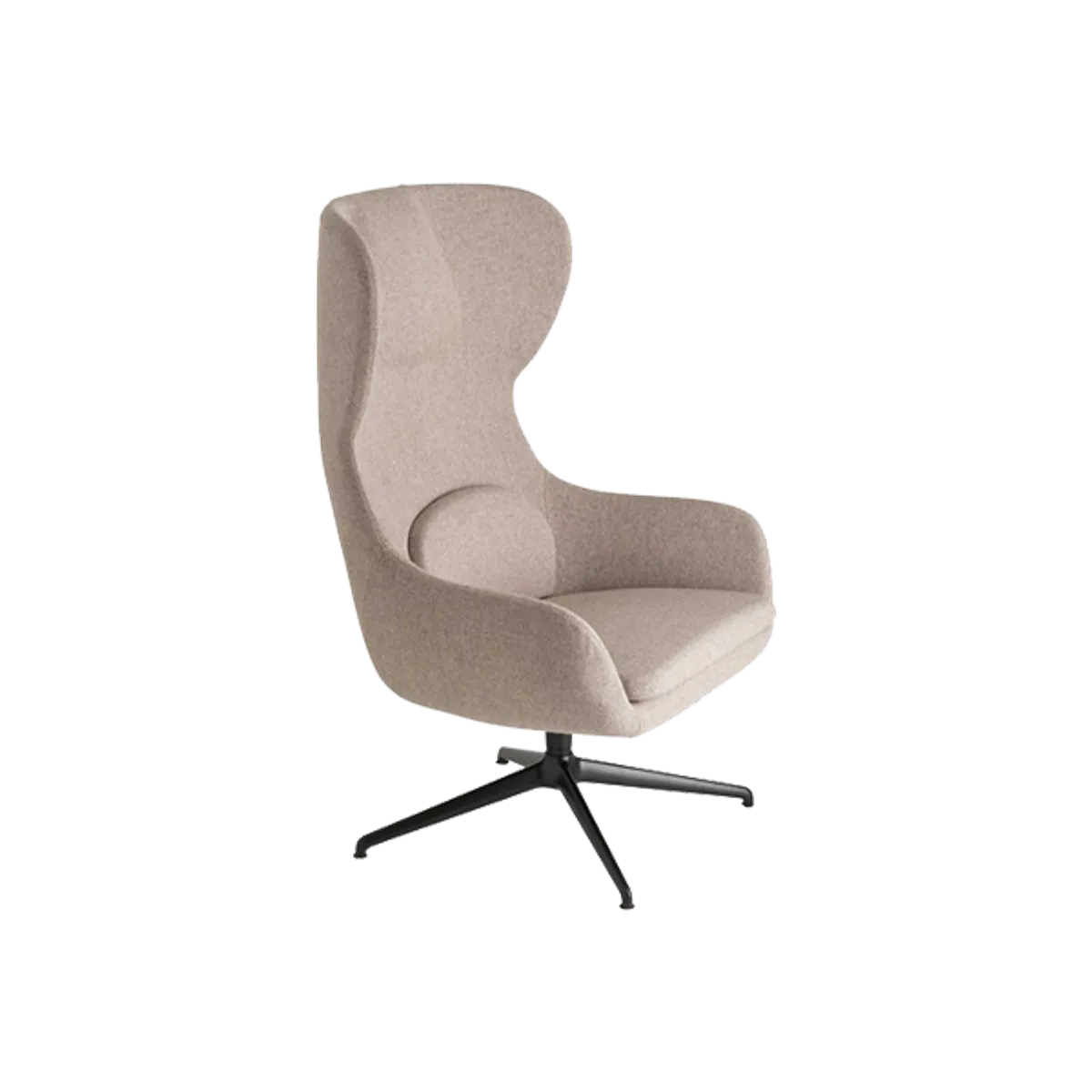 Web Myra High Wing Back Chair With Spider Base 683 2