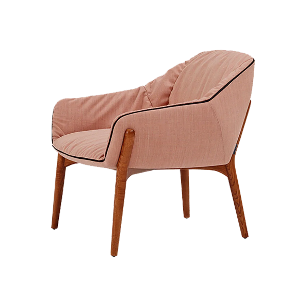Web Nido Lounge Chair Angle Pink