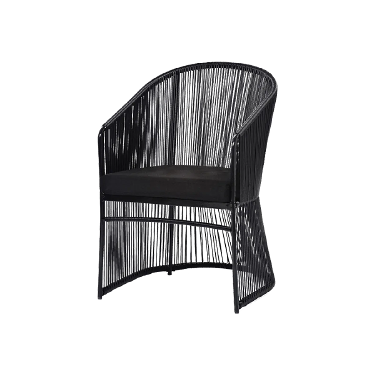 Web Tibidabo Armchair In Black Outdoor Furniture For Hotels And Helthcare Insideoutcontracts
