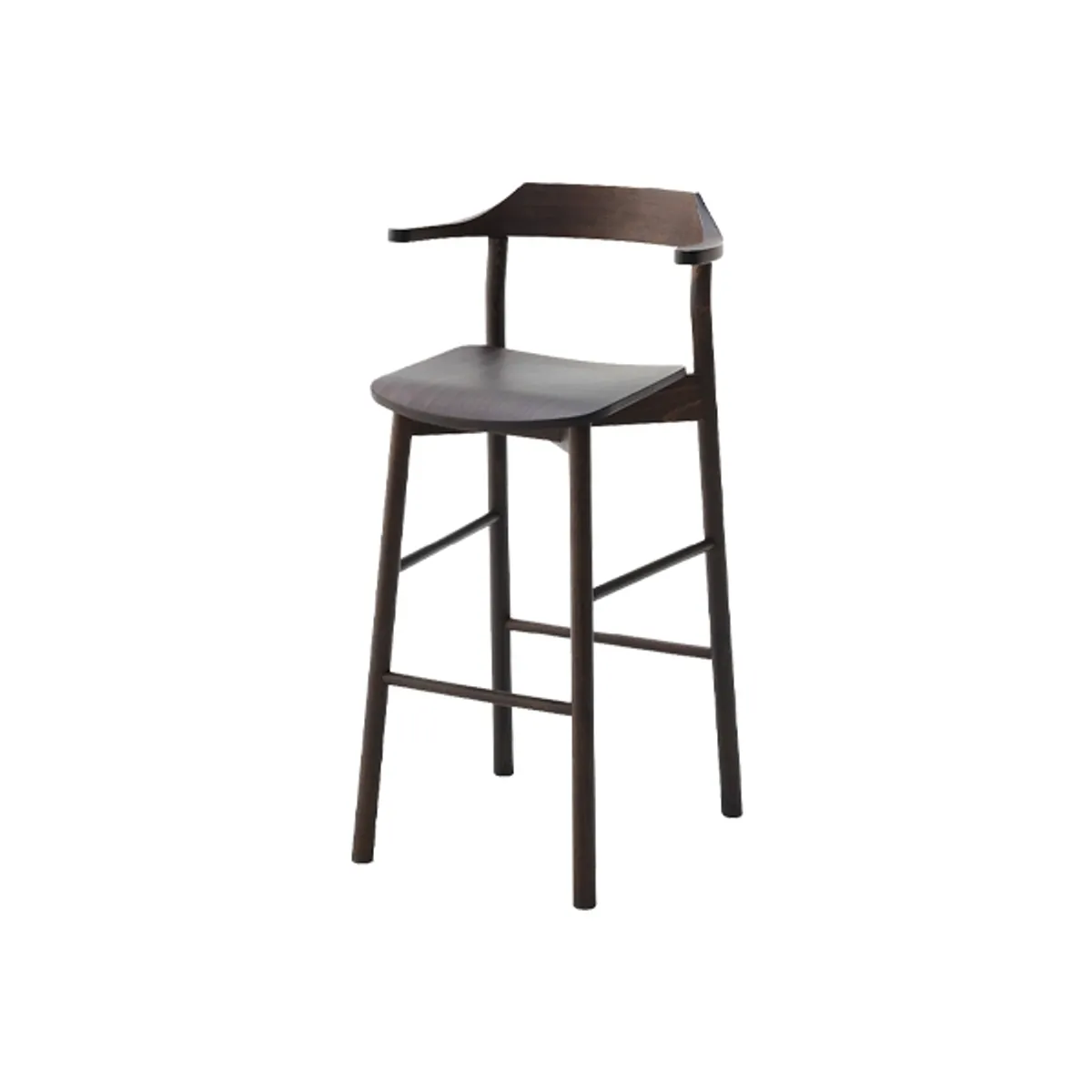 Yumi bar stool with arms Inside Out Contracts5