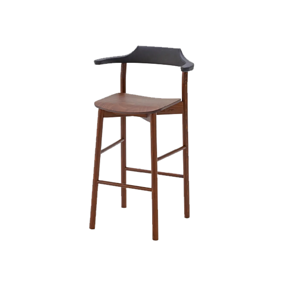 Yumi bar stool with arms Inside Out Contracts