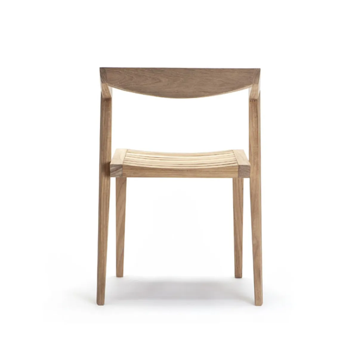 Borough Side Chair Stacking Outdoor Furniture In Teak Wood 078