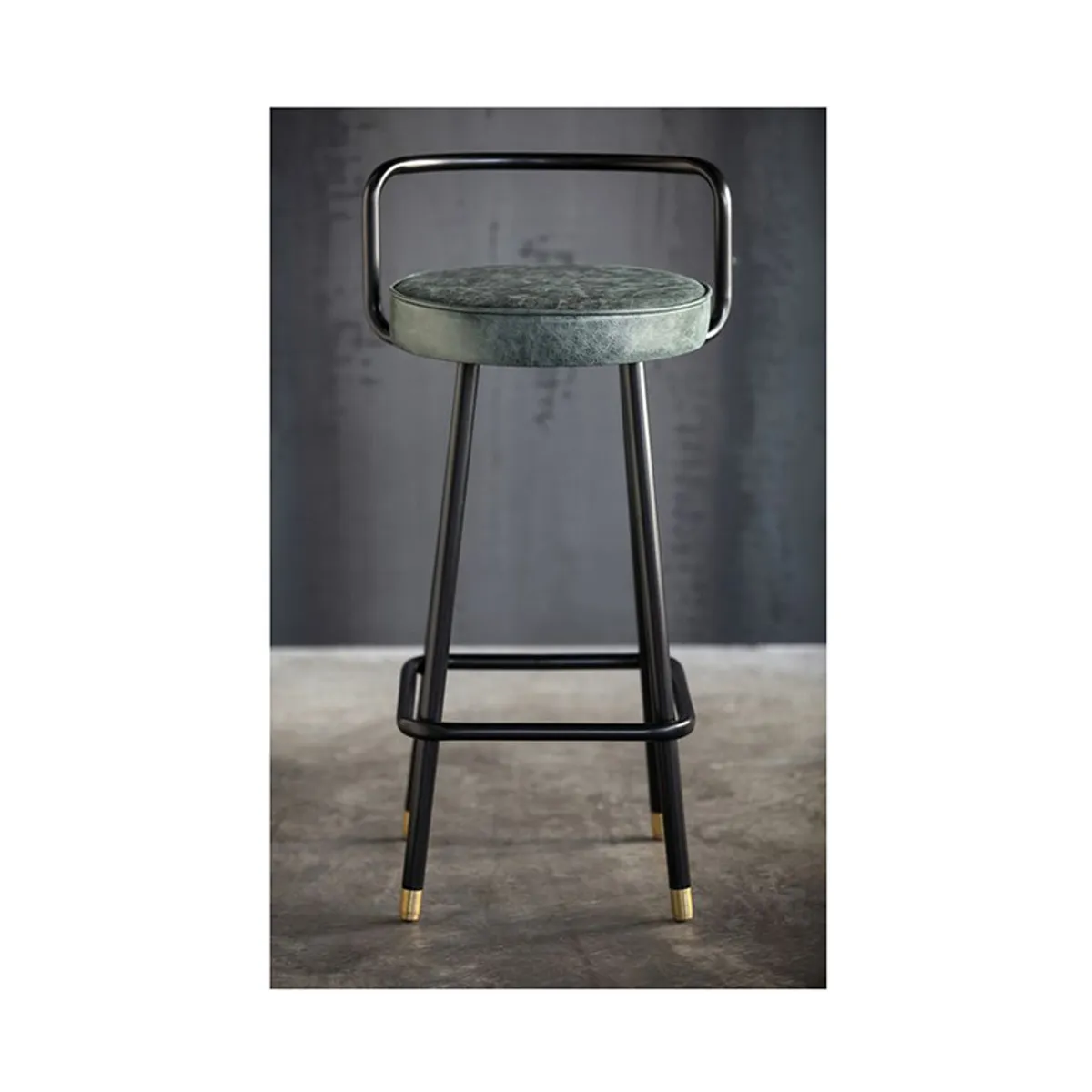 Duct Bar Stool Brown