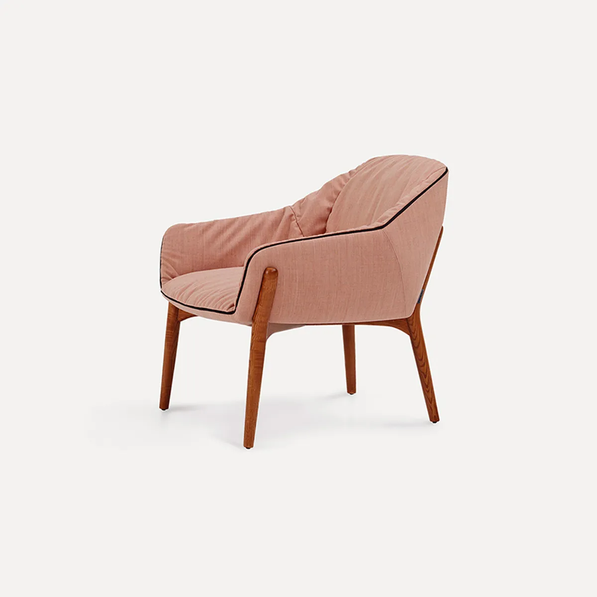 Nido Lounge Chair Angle Pink