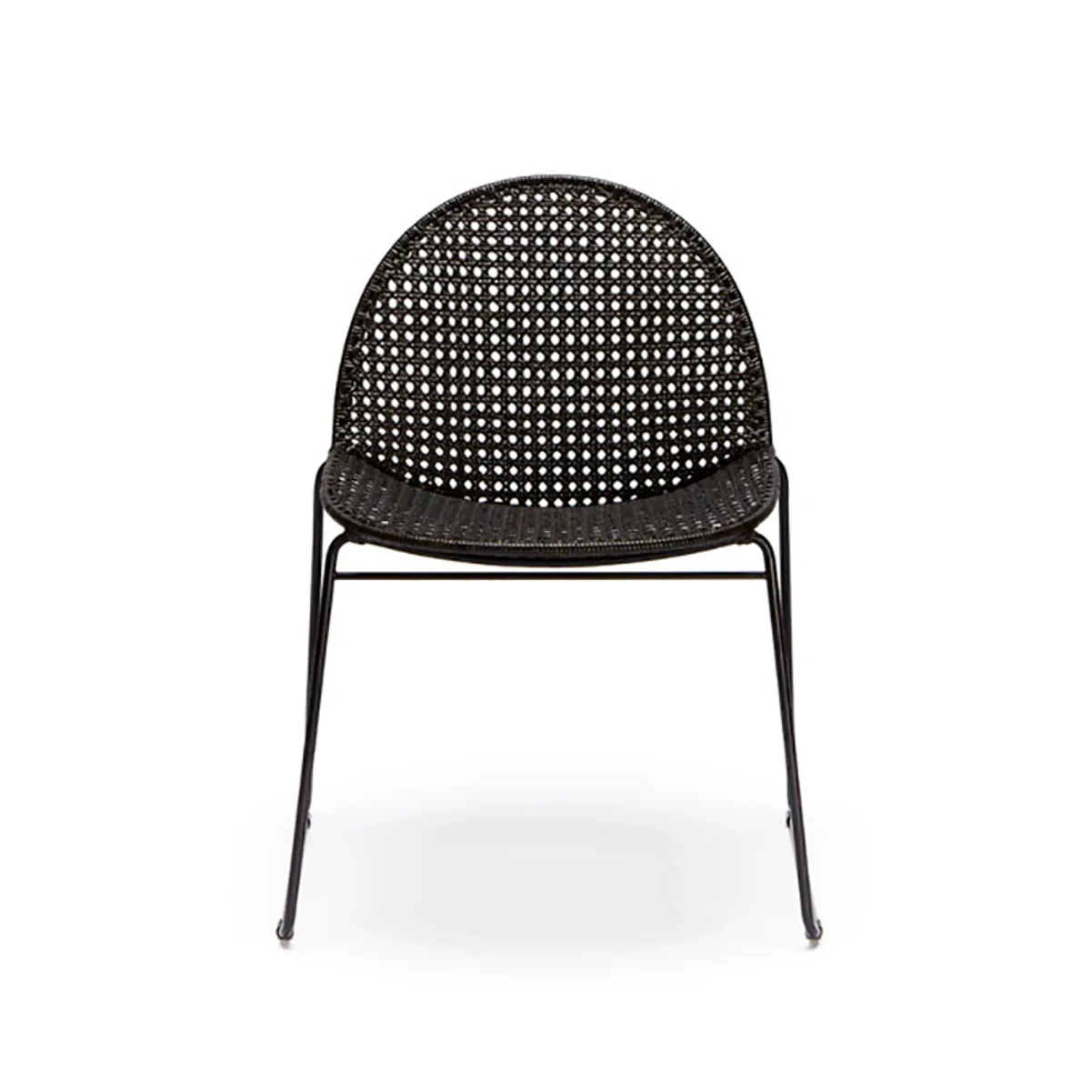 Percolator Side Chair Cane With Sled Legs For Cafes And Restaurants986