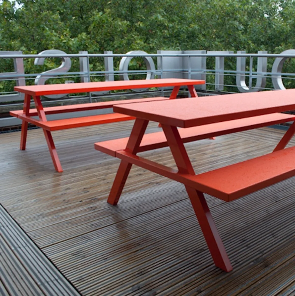 A-Frame bench | Inside Out Contracts