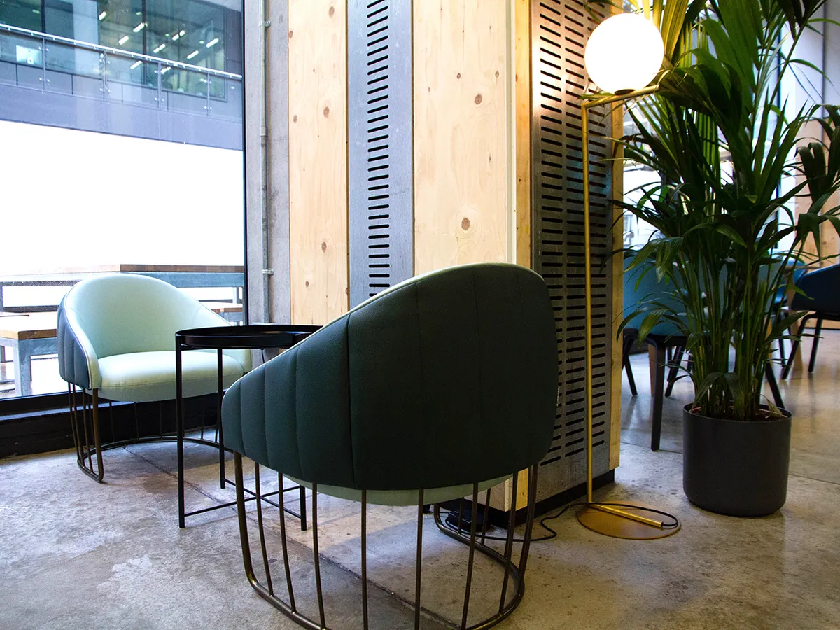 Tonella Arm Chair In Ual Canteen Supplied By Inside Out Contracts Mg 9426