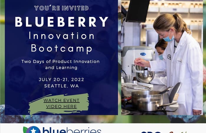 Blueberry Bootcamp invitation