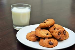 plated cookies