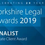 Summer shortlist success: Yorkshire Legal Awards 2019