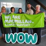 Emsleys raises £3,500 for Macmillan Cancer Support