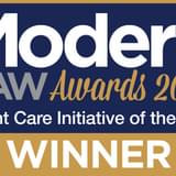 Emsleys attends the Modern Law Awards and wins Client Care Initiative of the Year