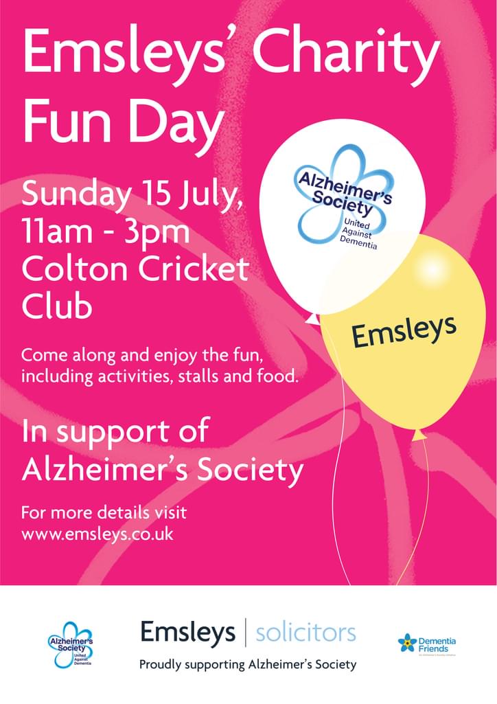 Emsleys' Charity Fun Day