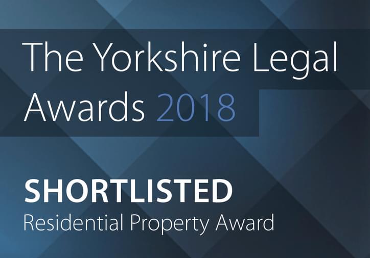 Yorkshire Legal Awards - Residential Property Awards Shortlist
