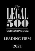 The Legal 500 2020-21 Leading Firm
