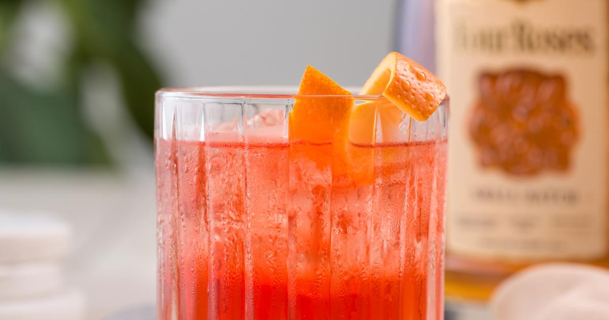 This Boulevardier Cocktail Recipe is an Amazing Whiskey… | Four Roses
