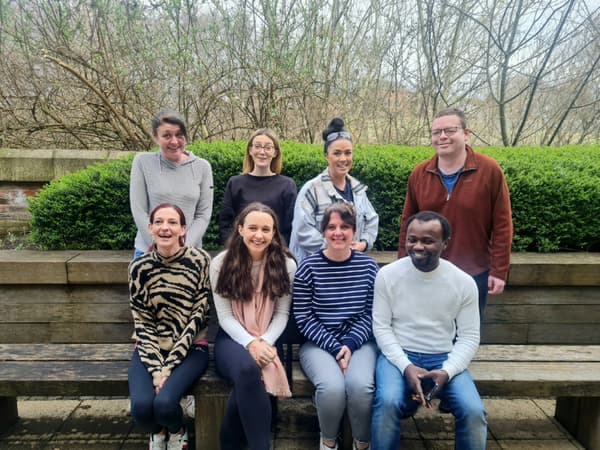 Course attendees in Carlisle including Angela Hall front row third from left