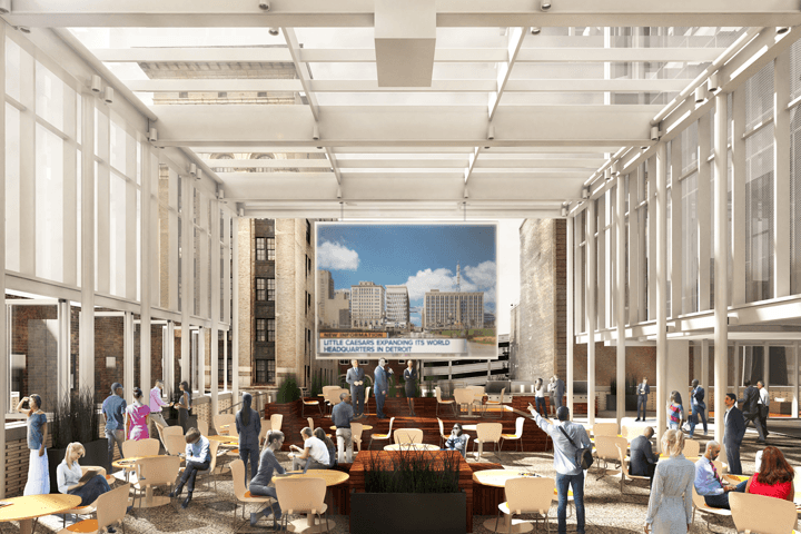 Little Caesars World Headquarters Campus Expansion Renderings Highlight