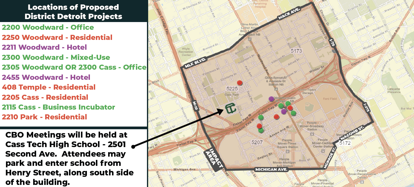 CBO Impact Area