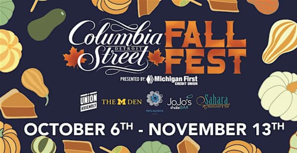 District Detroit Columbia Street Fall Fest