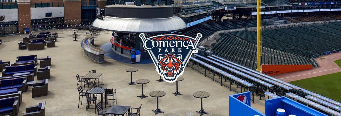 District Detroit Comerica Park Private Events Header
