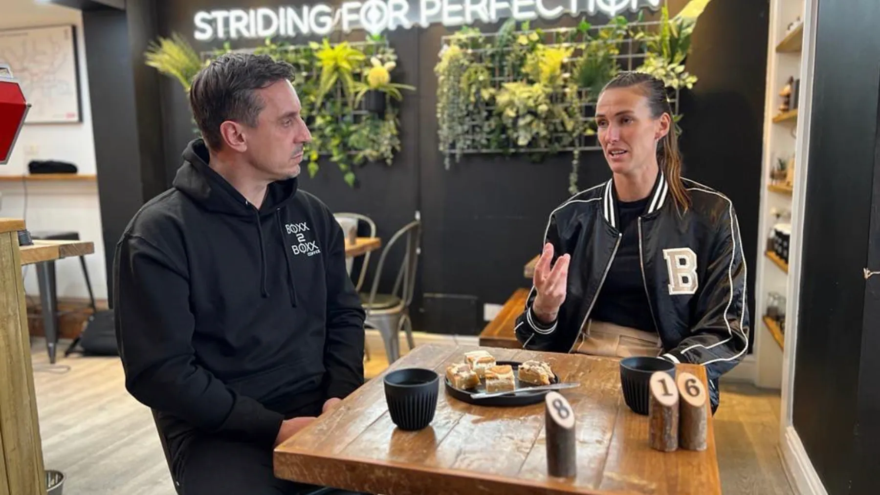Gary Neville Jill Scott London Navigating High-Performance Pressure in NYC
