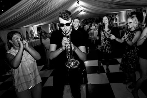 Fuse Midlands Live Events Band Horn Section Gecko Live Entertainment