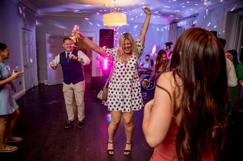 Live Party Band and Dance Floor at Morden Hall Gecko Live Entertainment