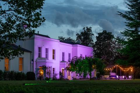Morden Hall at Night Wedding and Party Venue in London Gecko Live Entertainment