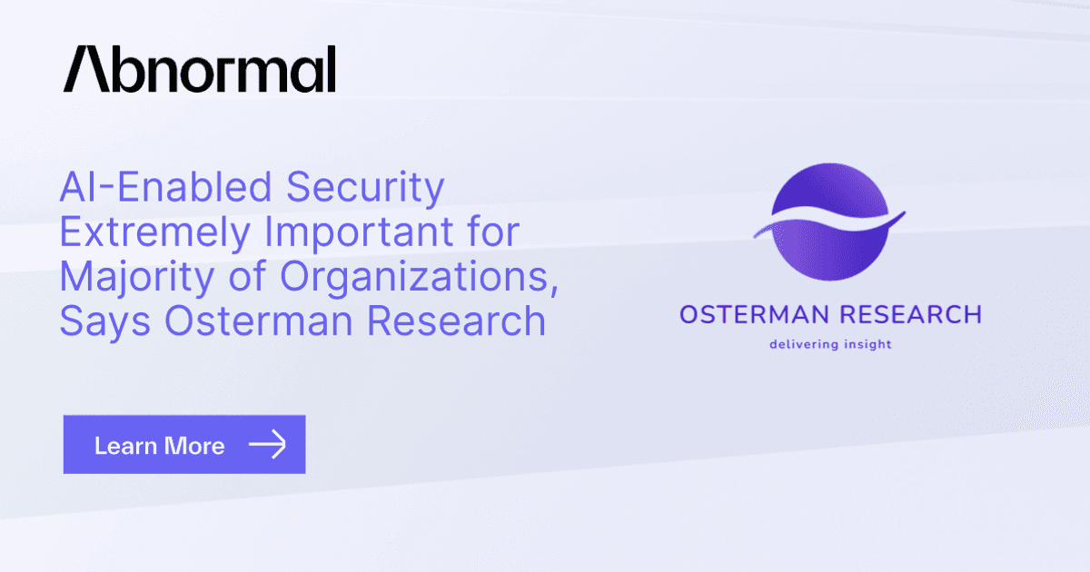 Ai Enabled Security Extremely Important For Majority Of Abnormal Ai Enabled Security Extremely Important For Majority Of Abnormal